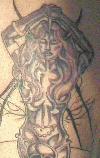 Healed tattoo